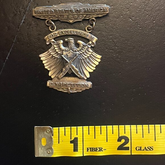 Vintage Bronze USA Medal for NBPRP CMP - Picture 3 of 4